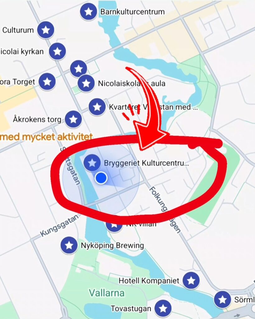 Kulturnatten karta